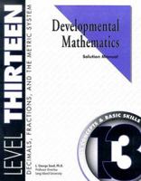 Developmental Mathematics 1587462133 Book Cover