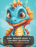 Baby Dragons Magic A Coloring Adventure: Premium Coloring Book for Children B0CD95C223 Book Cover