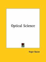 Optical Science 1162912936 Book Cover