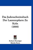 Das Judenschreinsbuch Der Laurenzpfarre Zu Koln 3742806289 Book Cover