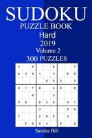 300 Hard Sudoku Puzzle Book 2019 1726403130 Book Cover