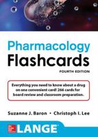 Lange Pharmacology Flashcards, Fourth Edition 1259837246 Book Cover