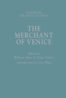 The Merchant of Venice (Shakespeare: the Critical Tradition) 1350398977 Book Cover