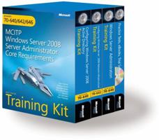 MCITP Self-Paced Training Kit (Exams 70-640, 70-642, 70-646): Server Administrator Core Requirements (PRO-Certification) 0735625085 Book Cover