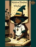 Mystical Realms - Witches: Halloween Coloring Book for All Ages, 33 Illustrations (Mystical Realms Vol. 1) B0CHL9FMGX Book Cover