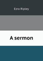 A Sermon 5518585381 Book Cover