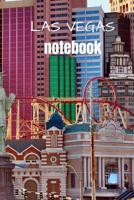 Las Vegas Notebook: A cool Las Vegas Photo Cover Notebook - Journal - Planner - Diary - Travel Notebook - 6x9 - 120 Pages - Wide Ruled Line Paper 1081631538 Book Cover