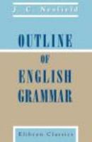 Outline of English Grammar 0333082036 Book Cover