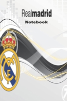Real Madrid White Design Planner For Real Madrid Fans: Monthly Planner / Journal Gift, 120 Pages, 6x9, Soft Cover, Matte Finish 1673737579 Book Cover