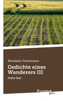 Gedichte Eines Wanderers III 371030010X Book Cover