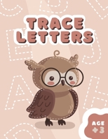 TRACE LETTERS: Workbook—Alphabet, Practice for Kids with Pen Control, Line Tracing, Letters, and More B08P8NKSH8 Book Cover