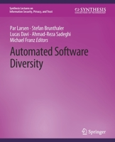 Automated Software Diversity 3031012186 Book Cover
