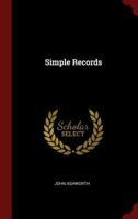 Simple Records 1359872485 Book Cover