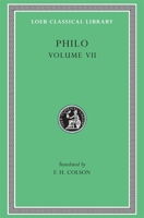 Philo: On the Decalogue. On the Special Laws. 0674993535 Book Cover