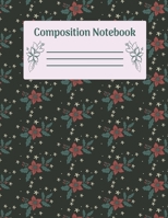 Composition Notebook: Christmas Composition Notebook College Ruled Notebooks Paper - Xmas Composition Notebook (Diary, Journal) 8.5x11in 110 Pages College Ruled Notebooks Paper 1699505691 Book Cover