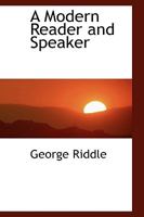 A Modern Reader and Speaker 053028278X Book Cover