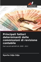 Principali fattori determinanti delle commissioni di revisione contabile (Italian Edition) 6208910064 Book Cover