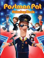 Postman Pat Coloring Book B09SPCRCSR Book Cover