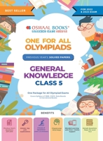 Oswaal One For All Olympiad Previous Years' Solved Papers, Class-5 General Knowledge Book 9354234593 Book Cover