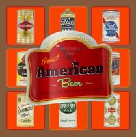 Great American Beer: 50 Brands That Shaped the 20th Century 0307238539 Book Cover