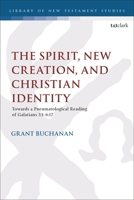 The Spirit, New Creation, and Christian Identity: Towards a Pneumatological Reading of Galatians 3:1-6:17 0567709299 Book Cover