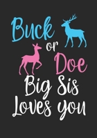 Buck or Doe Big Sis Loves You: Baby Shower GuestBook ,Welcome New Baby with Gift Log ... Prediction, Advice Wishes, Photo Milestones 1673643310 Book Cover