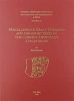 Cusas 23: Miscellaneous Early Dynastic and Sargonic Texts in the Cornell University Collections 1934309494 Book Cover