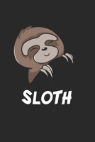 Faultier Notizbuch: Faultier Notizbuch f�r Liebhaber / Notizheft / Notizblock A5 (6x9in) Dotted Notebook / Punkteraster / 120 gepunktete Seiten 1671473698 Book Cover