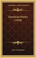 American poetry 1378046560 Book Cover