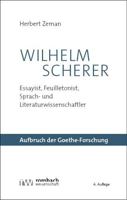 Wilhelm Scherer: Essayist, Feuilletonist, Sprach- Und Literaturwissenschaftler 3968219856 Book Cover