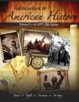INTRO.TO AMERICAN HISTORY,VOL.I 1602299927 Book Cover