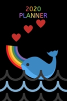 2020 Planner: Lgbtq Whale Cover / 12 Month Weekly Planner 1706240708 Book Cover