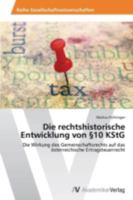 Die Rechtshistorische Entwicklung Von 10 Kstg 3639630386 Book Cover