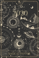 2020 Magical Planner: Beautiful Illustrated Monthly and Weekly Calendar, Organizer, and Workbook with Extensive Appendix [Cover Theme: Moonlight Activity] 1660524253 Book Cover