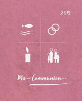 Ma Communion: Livre d'or / Livre de rappel pour l'entr�e des f�licitations � l'enfant de la communion 1097982068 Book Cover