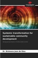 Systemic transformation for sustainable community development 6209018831 Book Cover