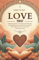 How to Put Love First Mastering the Art of Loving Unconditionally: Strengthening Your Relationship with God, Your People, and Your Community A 90-Day Journey 1998244113 Book Cover