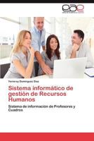 Sistema Informatico de Gestion de Recursos Humanos 3848478307 Book Cover