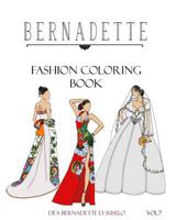 BERNADETTE Fashion Coloring Book Vol.7: Wedding Gowns of the East: traditionally inspired wedding gowns 1548214671 Book Cover