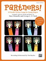 Partners! Teacher's Handbook: 10 Terrific Partner Songs for Young Singers 0739068687 Book Cover