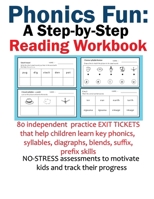 Phonics Packets: 80 Independent Practice EXIT tickets That Help Children Learn Key Phonics, syllables, diagraphs, blends, suffix, prefix Skills: PHONICS EXIT TICKETS B0CWRCBV13 Book Cover