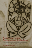Relacion acerca de las antiguedades de los indios: Estudio y notas por Manuel Serrano y Sanz 0822323478 Book Cover