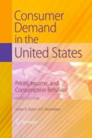Consumer Demand in the United States: Prices, Income, and Consumption Behavior 1489983929 Book Cover