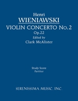 Concerto No. 2 in D Minor, Op. 22 (Kalmus Edition) 1608741567 Book Cover