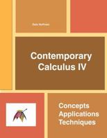 Contemporary Calculus IV 1300901489 Book Cover