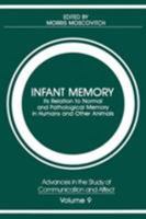Infant Memory: Its Relation to Normal and Pathological Memory in Humans and Other Animals 0306415887 Book Cover