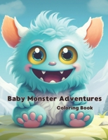 Baby Monster Adventures Coloring Book B0CNS6BDQL Book Cover