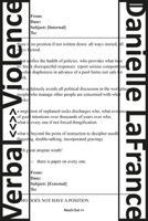 Verbal Violence 1772017051 Book Cover