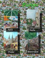 Joe Forte's Europe Watercolours: Watercolour Paintings of Paris, Amsterdam, Praha and Italia 1530643872 Book Cover