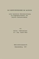 Das Reduktionsverfahren Der Baustatik: Unter Besonder Berucksichtigung Der Programmierbarkeit Fur Digitalize Rechnautomaten 3662243695 Book Cover